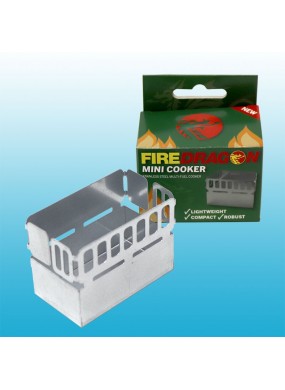FireDragon Mini Cooker in umweltfreundlicher Verpackung