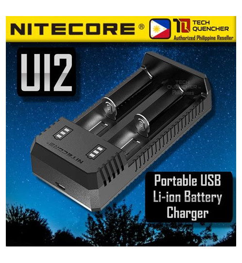 Nitecore UI2 Portable Dual Slot USB Charger