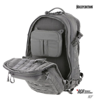 Maxpedition HLPGRY Hook & Loop Pouch - grey