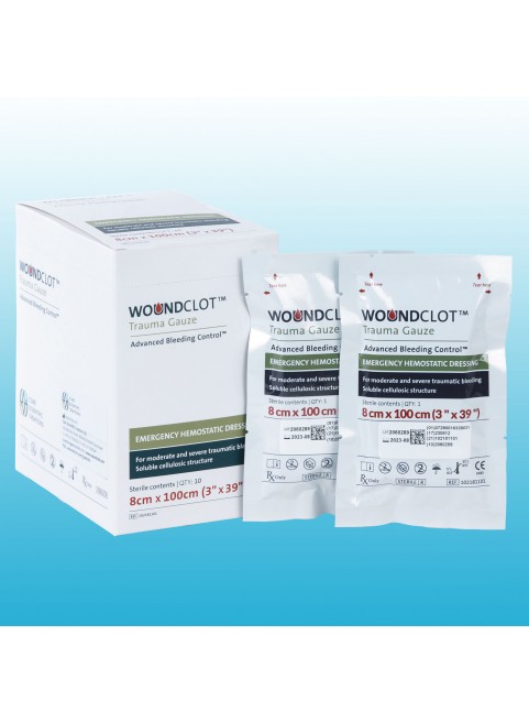 WoundClot Trauma Haemostatic Gauze