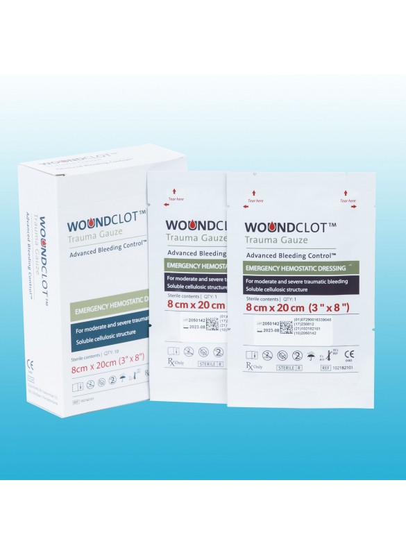 WoundClot Trauma und WoundClot Surgical Haemostatic Gauze - Sonderartikel WoundClot Trauma und WoundClot Surgical Haemostatic Gauze - Sonderartikel