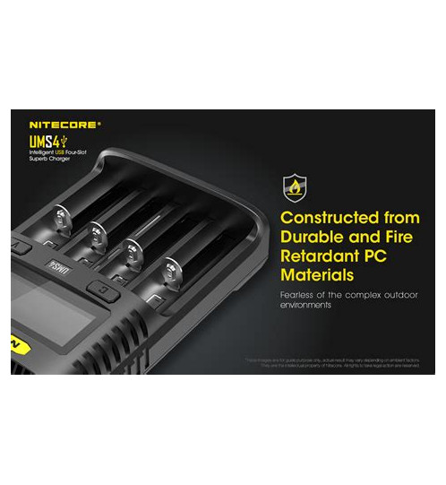 Nitecore UMS4 USB-Schnelladegerät