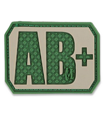 Maxpedition 3D Blutgruppenpatch AB+