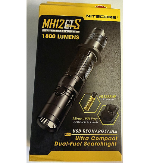 Nitecore MH12GTS - 1.800 lm