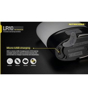 Nitecore LR10 - 250 lm
