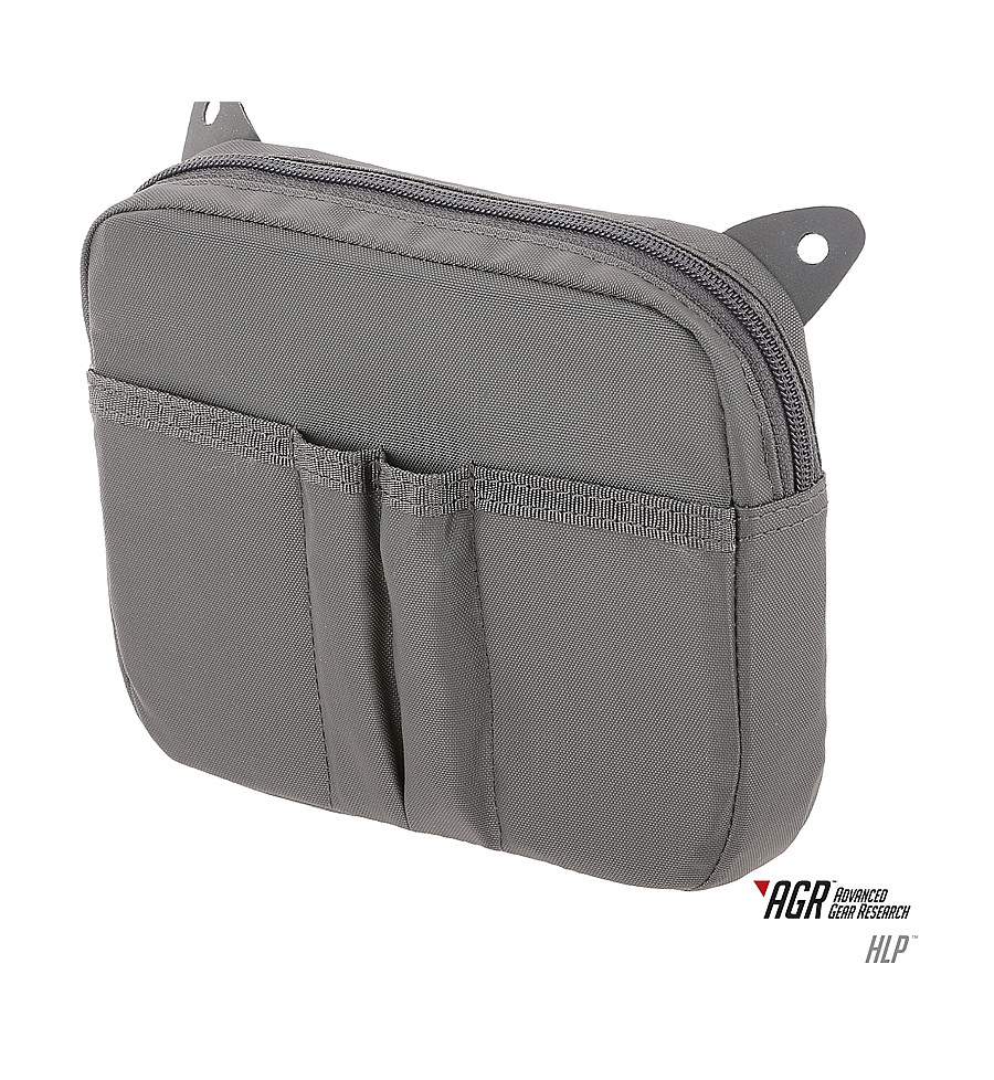 Maxpedition HLPGRY Hook & Loop Pouch - grey