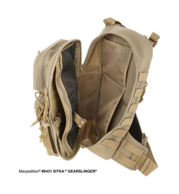 Maxpedition 0431KF Sitka Gearslinger - khaki/foliage