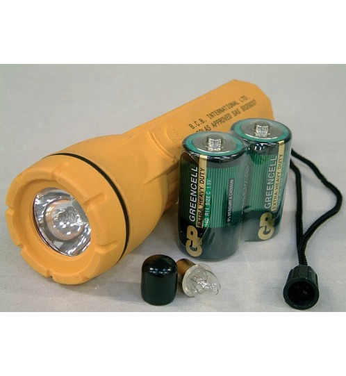 Signaltaschenlampe mit SOLAS-Zulassung